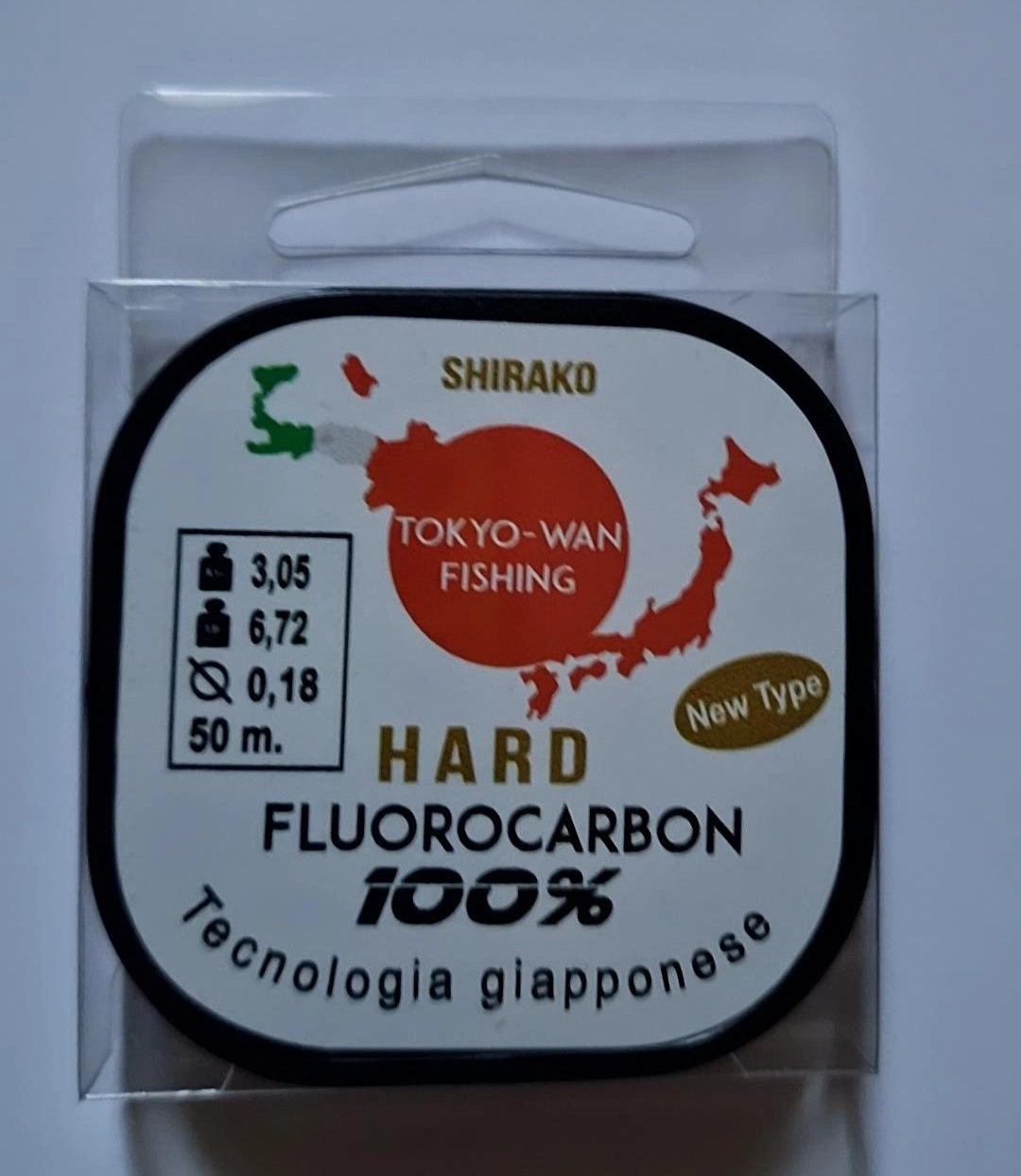 SHIRAKO Fluorocarbon 100% hard